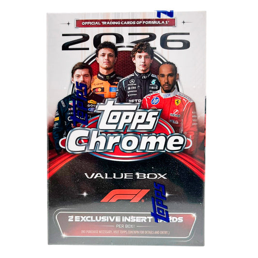 Caja Value 2026 Topps Chrome Formula 1 FGC006881