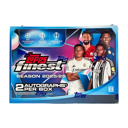 2025-26 UEFA Champions League Finest Hobby caja de cartas Topps