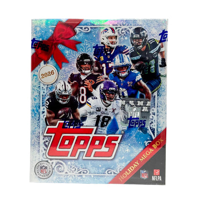 Caja Mega 2026 Topps Holiday Football FGC007420