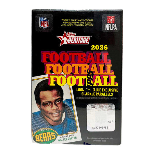 Caja Value Box 2026 Topps Heritage Football FGC007327