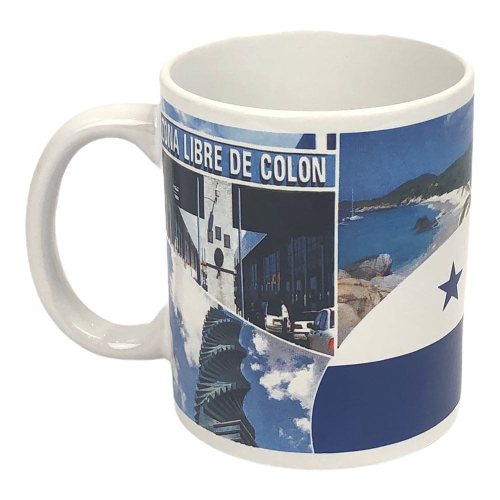 Taza Daily Usa Panama de Cerámica 13Oz