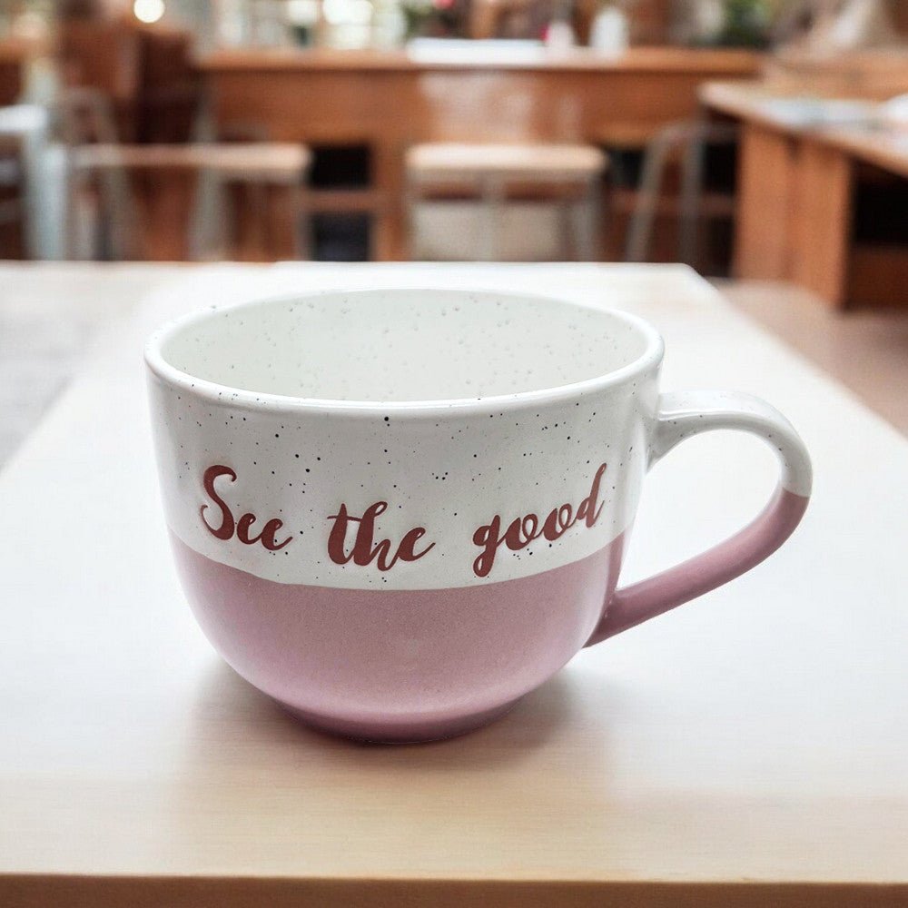 Taza de Cerámica Atn de 22Oz - Rosado Mate - ATN - Titan.com.pa - 17794506878