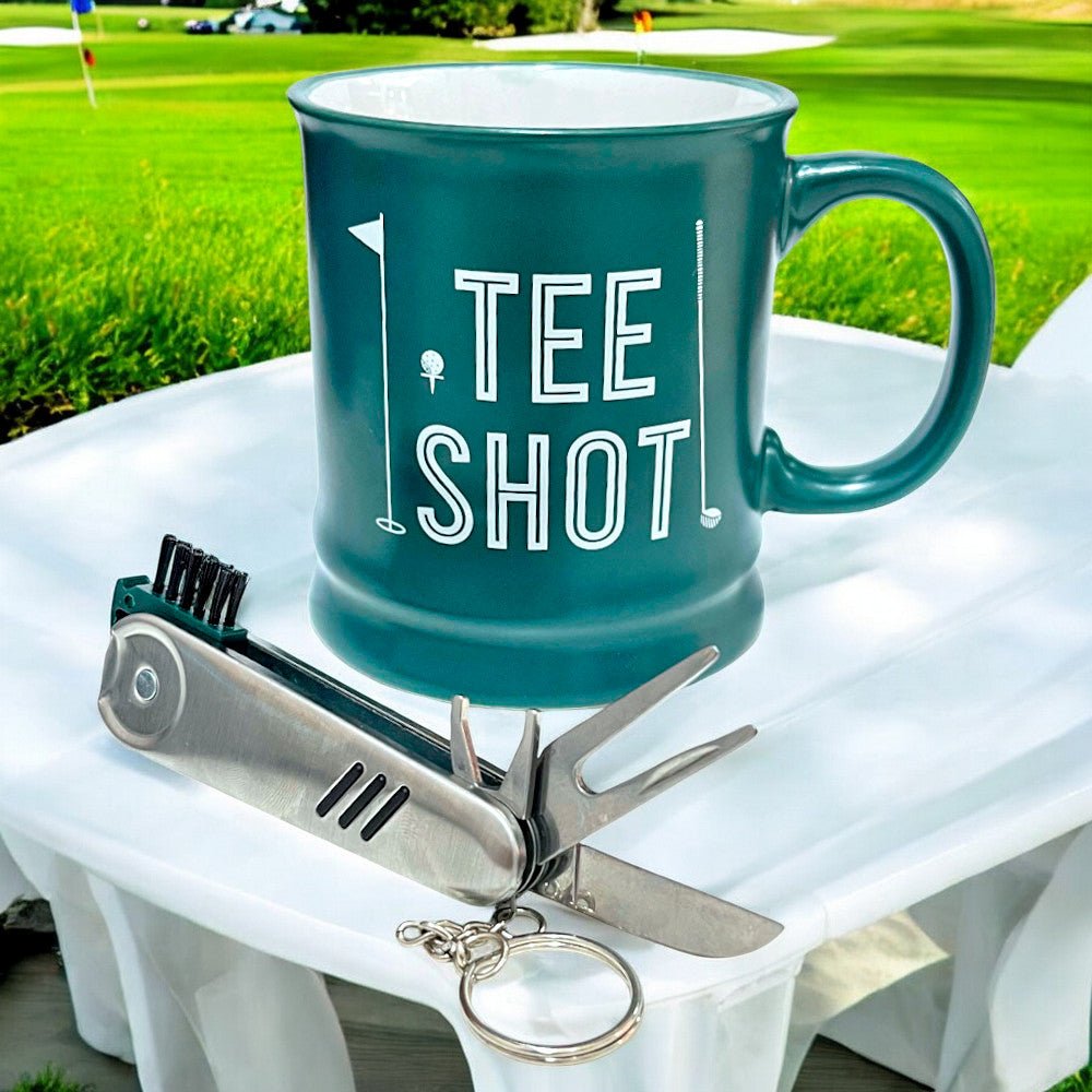 Taza de Cerámica Home Elegance Con Accesorios - Verde - Home Elegance - Titan.com.pa - 2100000957330