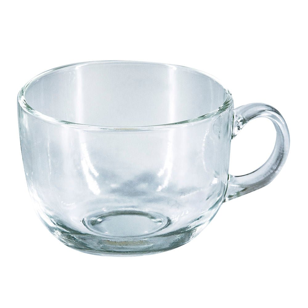 Taza De Vidrio Transparente 14 oz