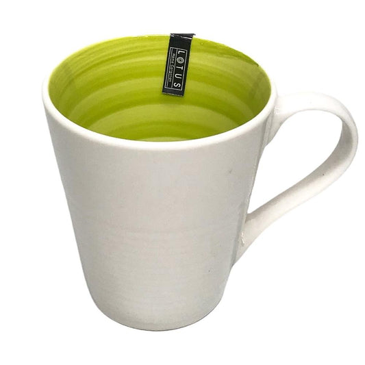 Taza Lotus de Cerámica 12 oz