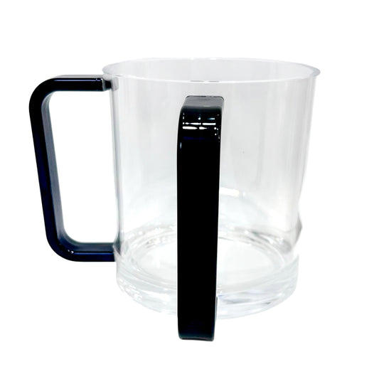 Taza multiuso de acrílico negro Home Elegance S18977