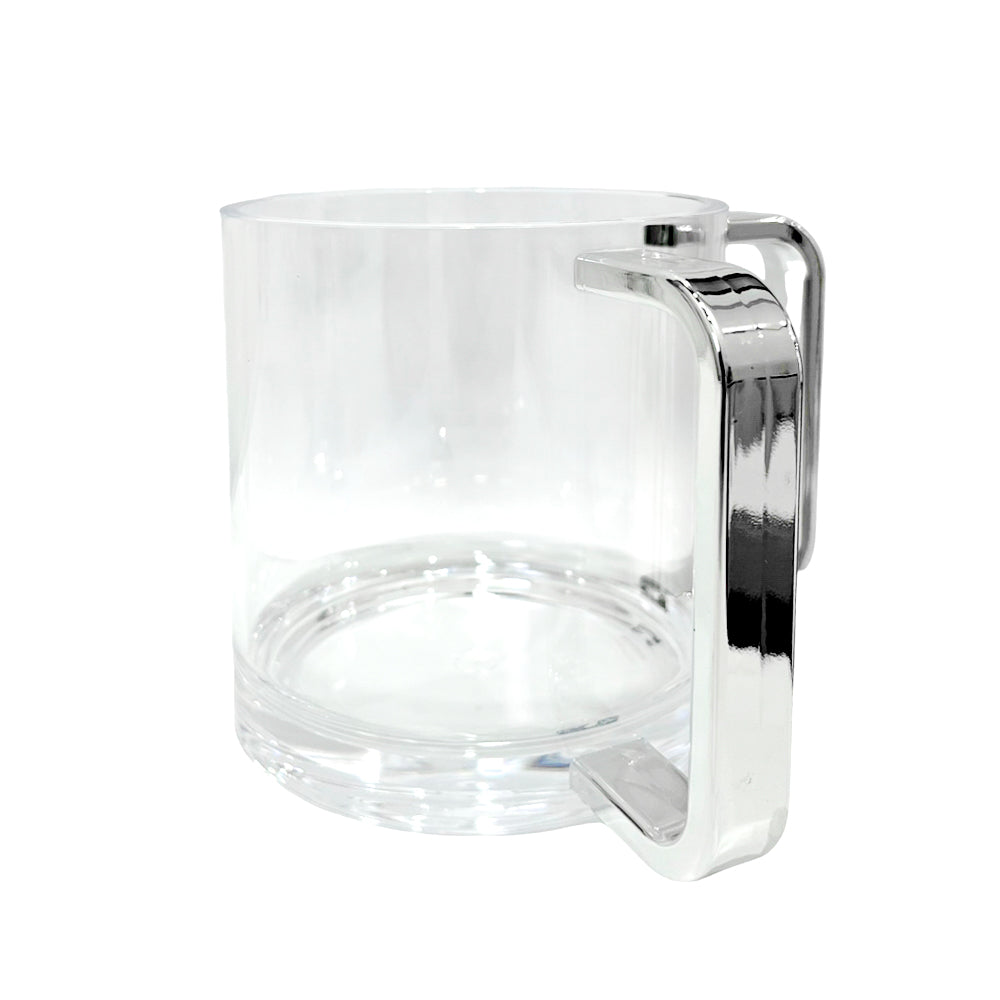 Taza multiuso de acrílico silver Home Elegance S18981