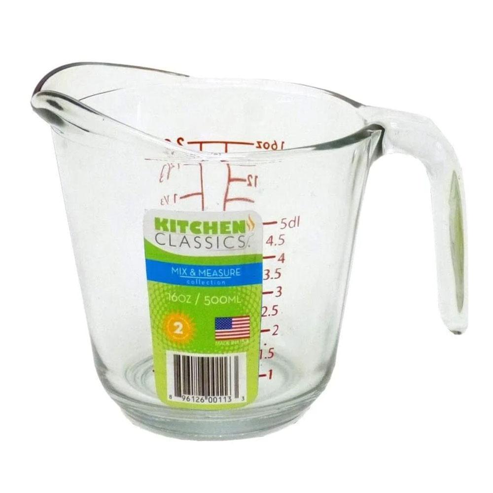 Taza Para Medir Kitchen Classics de Vidrio 500 ml