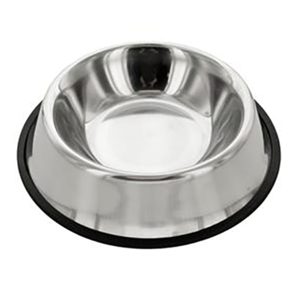 Tazón para Mascotas Antideslizante de Acero Inoxidable