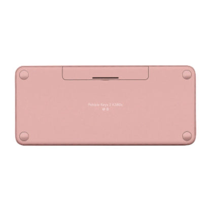 Teclado Logitech Pebble Keys 2 K380 - Rosado - Logitech - Titan.com.pa - 097855186379