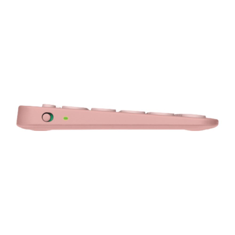 Teclado Logitech Pebble Keys 2 K380 - Rosado - Logitech - Titan.com.pa - 097855186379