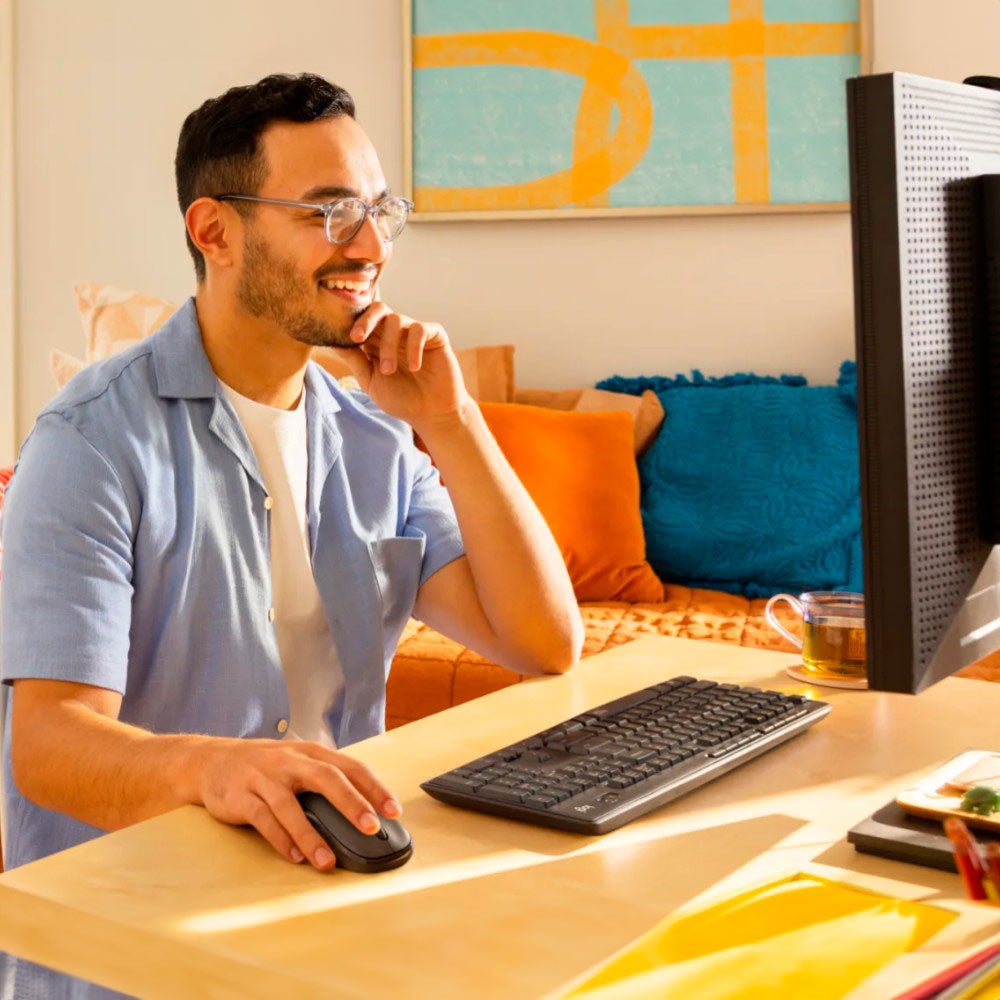 Teclado+Mouse Inalámbrico Logitech Mk295 Silent - Logitech - Titan.com.pa - 097855161055