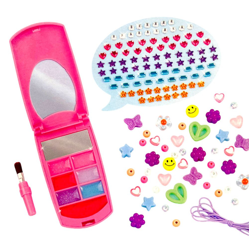 Teléfono Con Brillos Labiales y Correa / Make It Real - Make It Real - Titan.com.pa - 695929023294