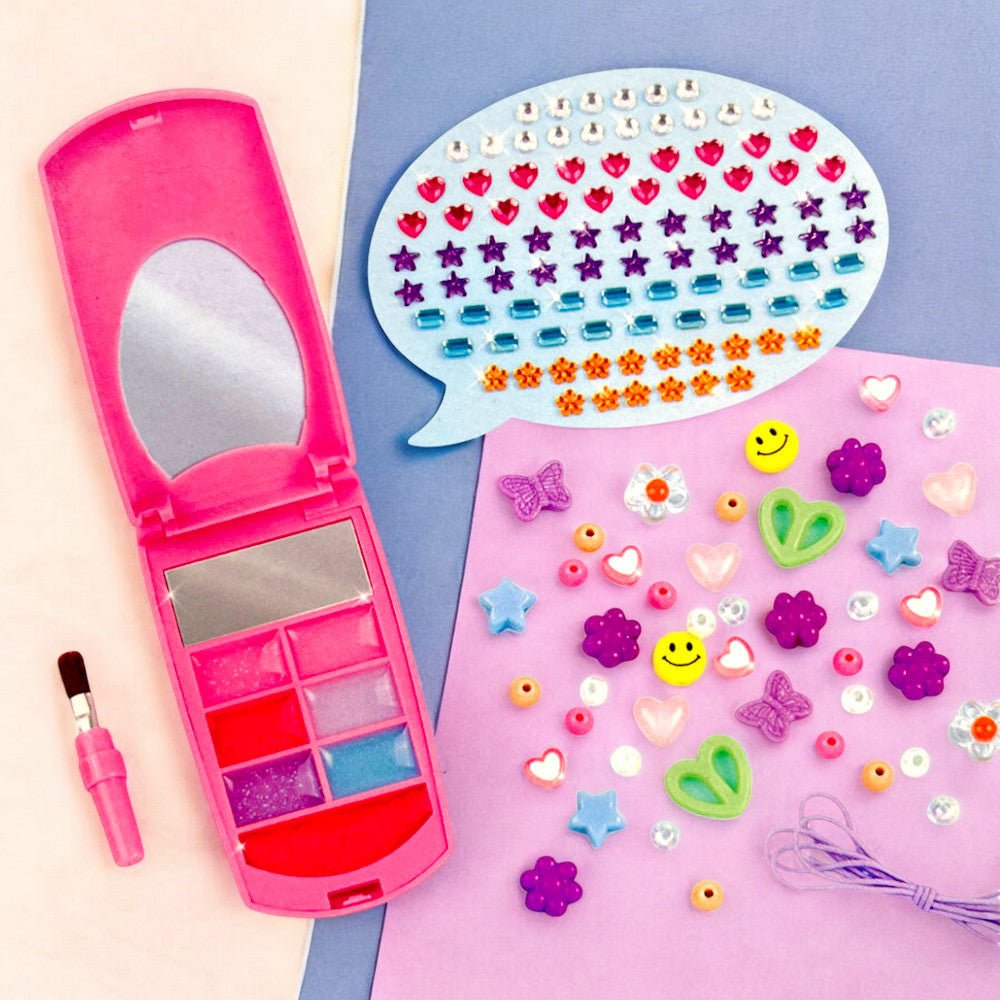 Teléfono Con Brillos Labiales y Correa / Make It Real - Make It Real - Titan.com.pa - 695929023294