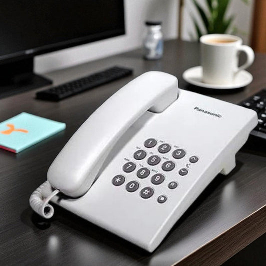 Teléfono Panasonic Fijo Alámbrico Blanco - Panasonic - Titan.com.pa - 5025232787432