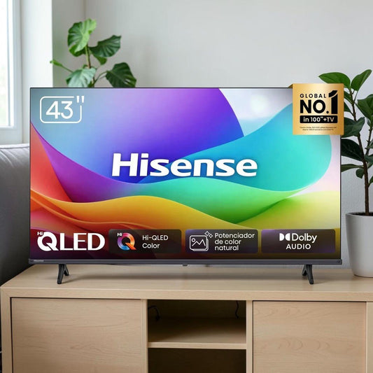 Televisor Hisense 43" Pulgadas 2K QLED 60Hz - Hisense - Titan.com.pa - 6942351427744
