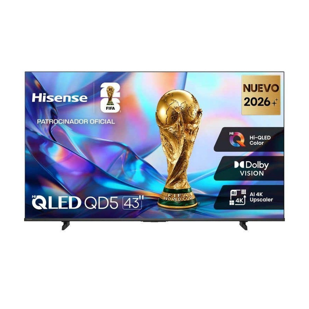 Televisor Hisense 43" Pulgadas QD5 4K Ultra HD Hi-QLED Smart TV VIDAA - HISENSE - 11125997