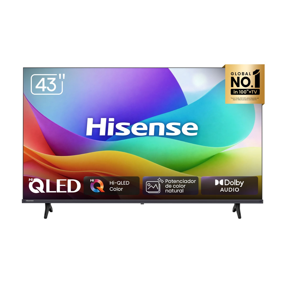 Televisor Hisense 43" Pulgadas 2K QLED 60Hz - HISENSE - 11150257
