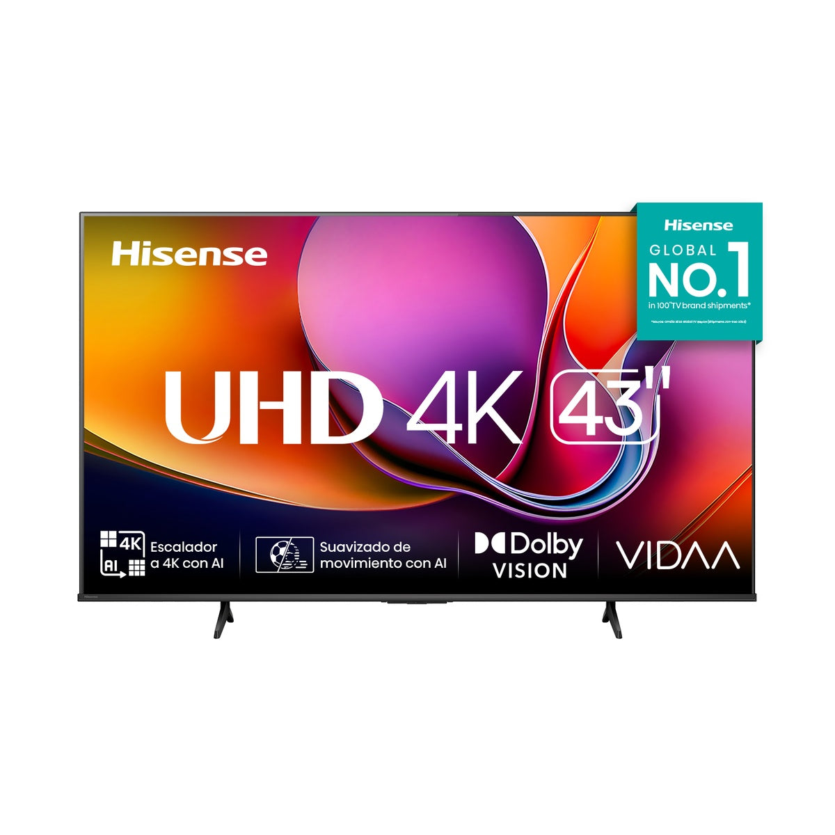 Televisor Hisense 43" Pulgadas UHD Smart - HISENSE - 11123521