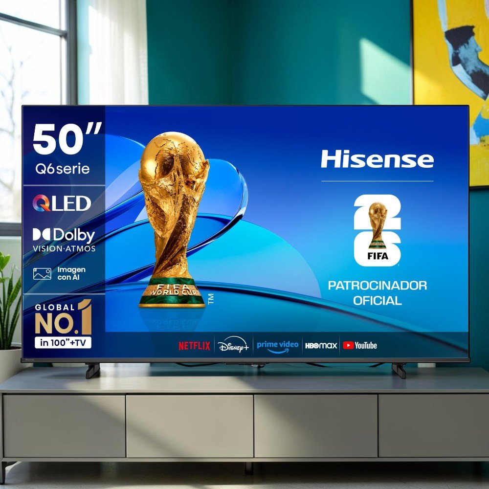 Televisor Hisense 50" QLED / VIDAA / 50Q6Q - Hisense - Titan.com.pa - 888143023052