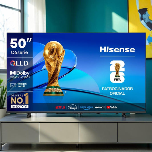 Televisor Hisense 50" QLED / VIDAA / 50Q6Q - Hisense - Titan.com.pa - 888143023052