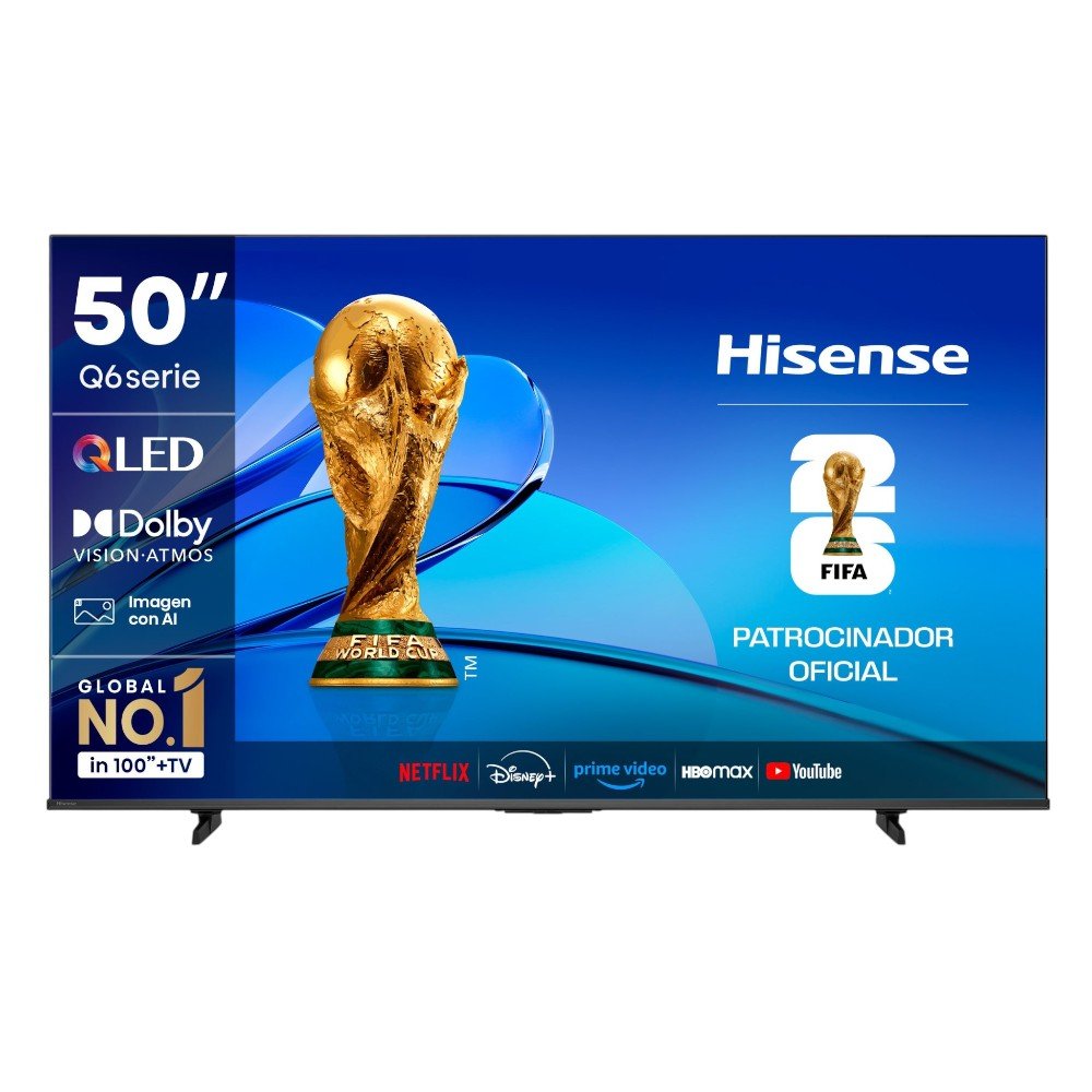 Televisor Hisense 50" QLED / VIDAA / 50Q6Q - Hisense - Titan.com.pa - 888143023052