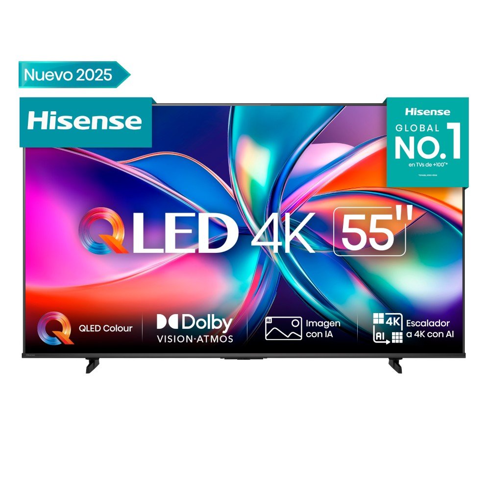 Televisor Hisense 55”/ QLED Smart TV / VIDAA U9 / 55Q6QV - Hisense - Titan.com.pa - 6942351421797