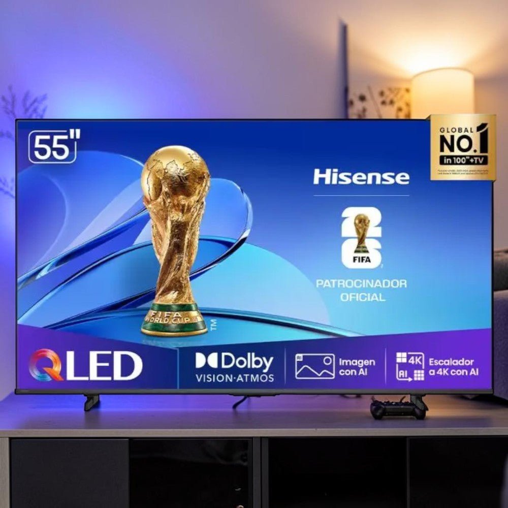 Televisor Hisense 55”/ QLED Smart TV / VIDAA U9 / 55Q6QV - Hisense - Titan.com.pa - 6942351421797