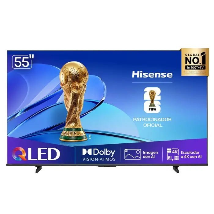 Televisor Hisense 55”/ QLED Smart TV / VIDAA U9 / 55Q6QV - Hisense - Titan.com.pa - 6942351421797