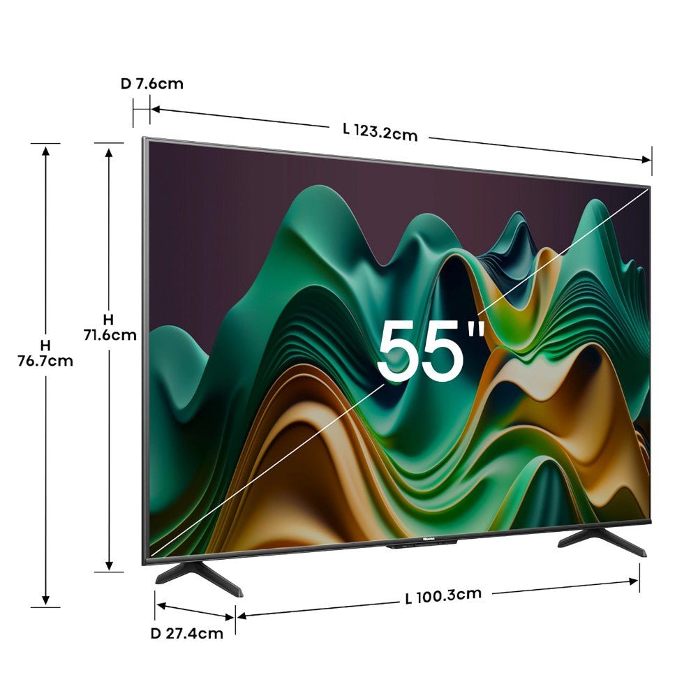 Televisor Hisense 55" ULED MiniLED 4K / Google TV / 55U6N - Hisense - Titan.com.pa - 6942351407296
