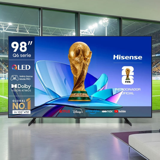 Televisor Hisense 98" / QLED / Google TV