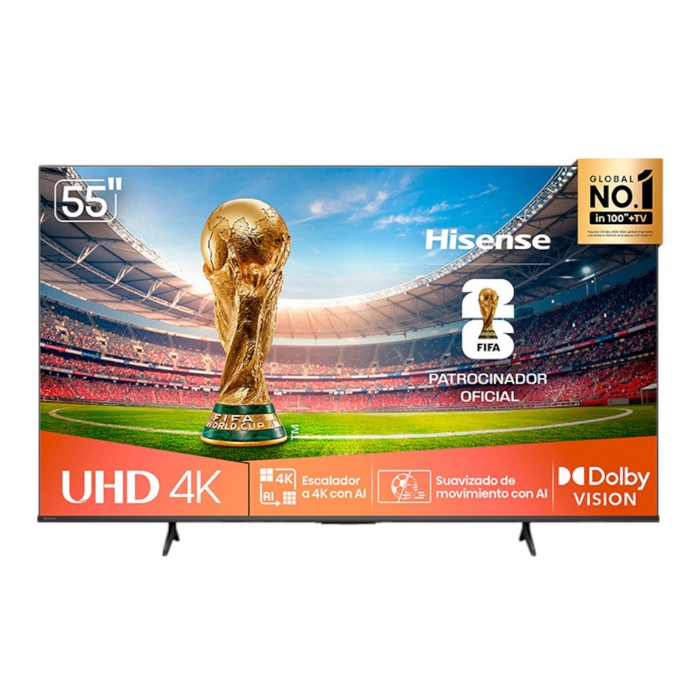 Televisor Hisense de 55" | Smart TV | UHD 4K | 55A6NV - Hisense - Titan.com.pa - 6942351409603