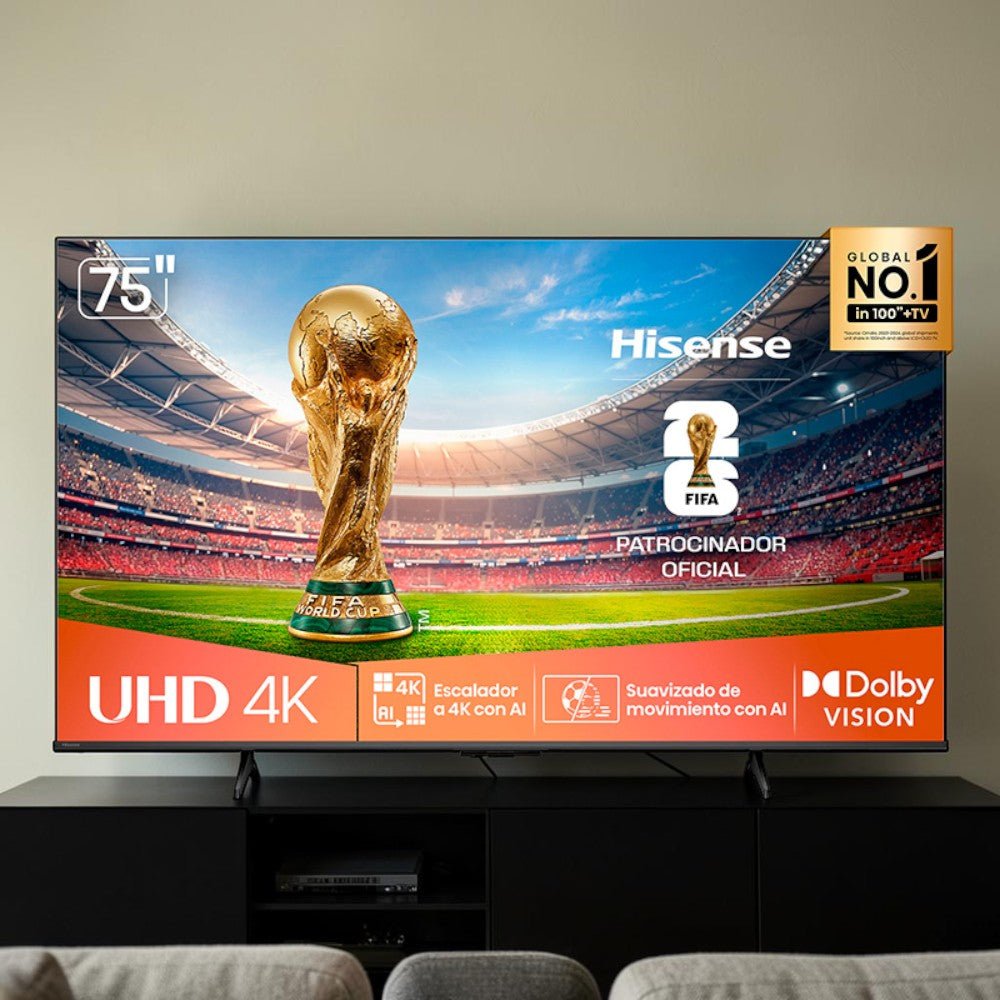 Televisor Hisense de 75" / UHD / SMART / 4K - Hisense - Titan.com.pa - 888143019093