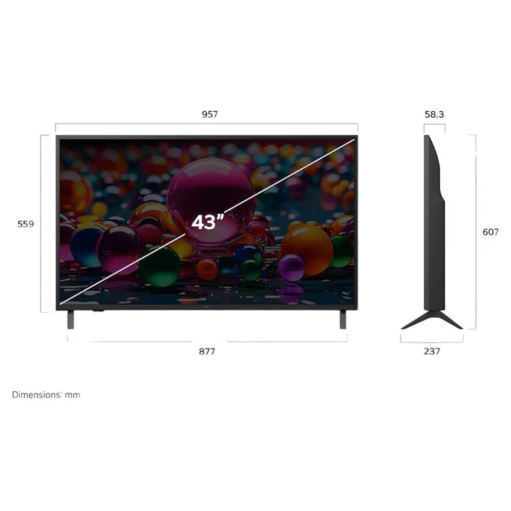 Televisor LG 43" Smart TV / 4K / UHD / WebOS - LG - Titan.com.pa - 195174124451