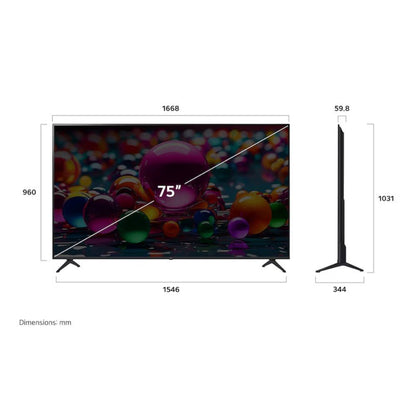 Televisor LG 75" Smart TV / UHD / AI / 4K / WebOS - LG - Titan.com.pa - 195174123997