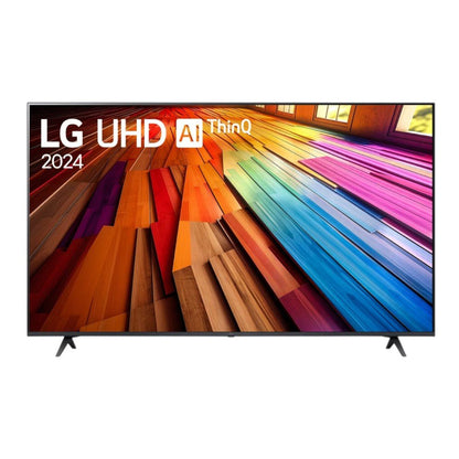 Smart TV LG 65 pulg, UHD 4K con procesador α5 AI Gen7. Imagen y sonido cinematográfico espectacular, en electrónica Titán Panamá.