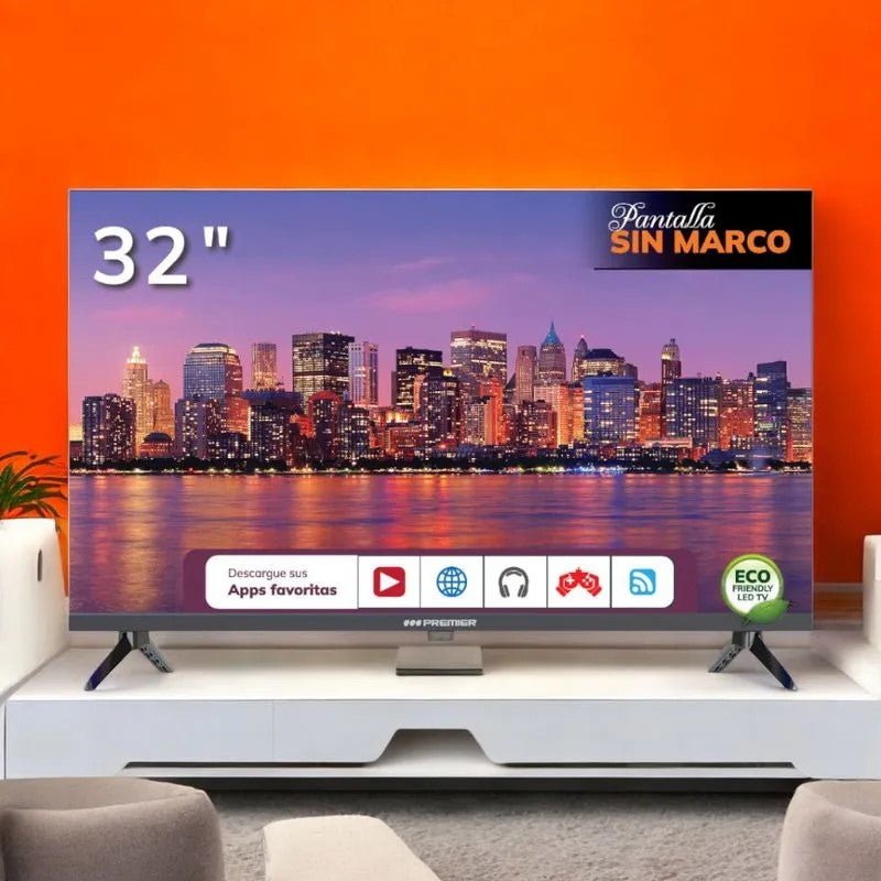 Televisor Premier 32" / HD / Smart / Dvb - T2 / Sin Marco - Premier - Titan.com.pa - 7453064746224