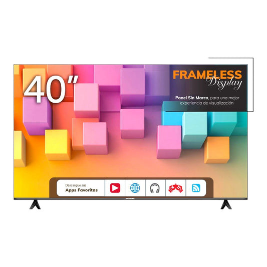 Televisor Premier 40" / FHD Smart / Sin Marco / DVB - 12 - Premier - Titan.com.pa - 7453094304036