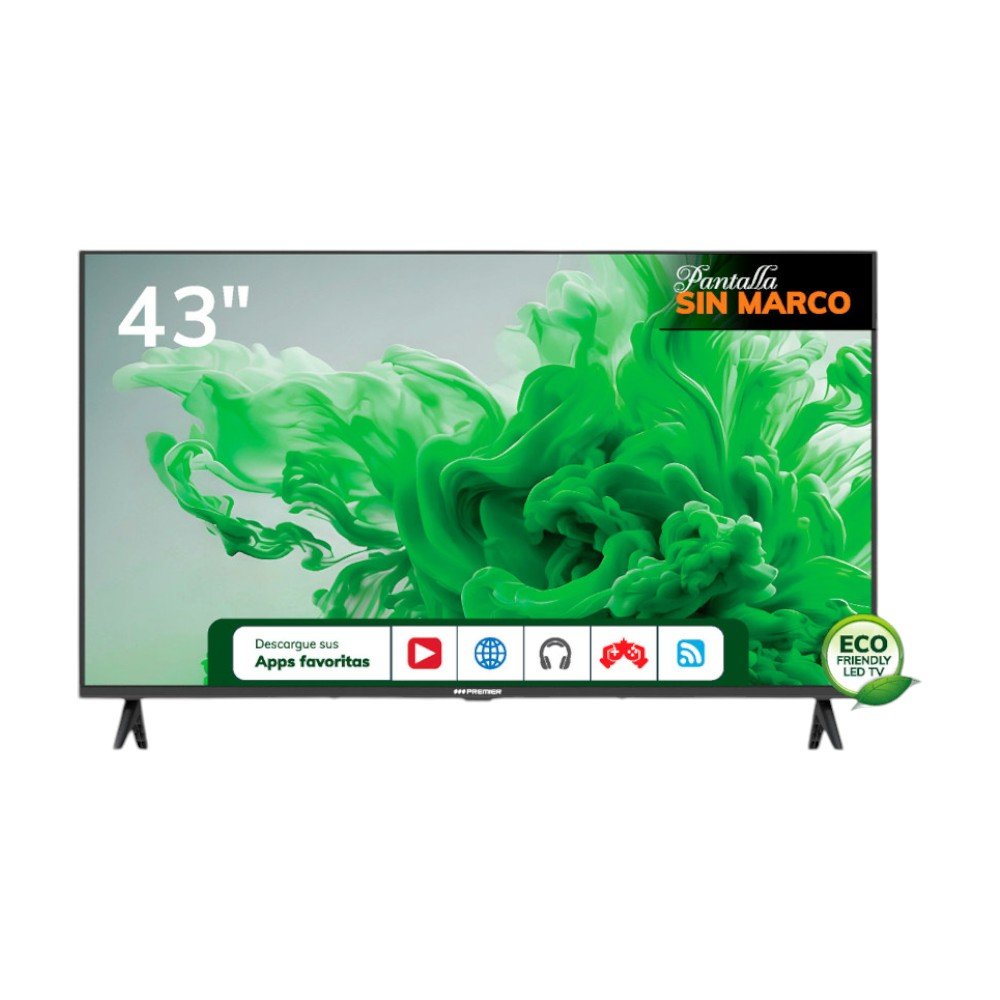 Televisor Premier 43" Smart / Dvbt2 / Sin Marco - Premier - Titan.com.pa - 7453064743889