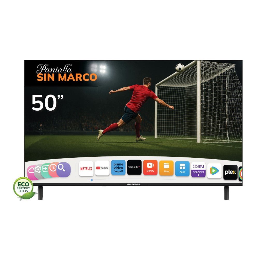 Televisor Premier 50" / Full HD / Smart TV WhaleOS / Sin Marco - Premier - Titan.com.pa - 7453094303602