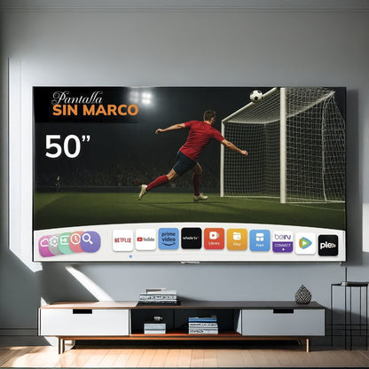 Televisor Premier 50" / Full HD / Smart TV WhaleOS / Sin Marco