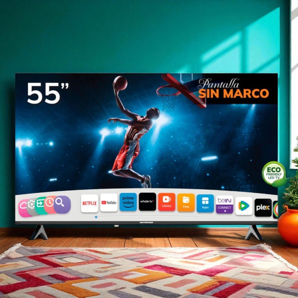 Televisor Premier 55" / Smart TV / UHD / Sin Marco - Premier - Titan.com.pa - 7453064748723