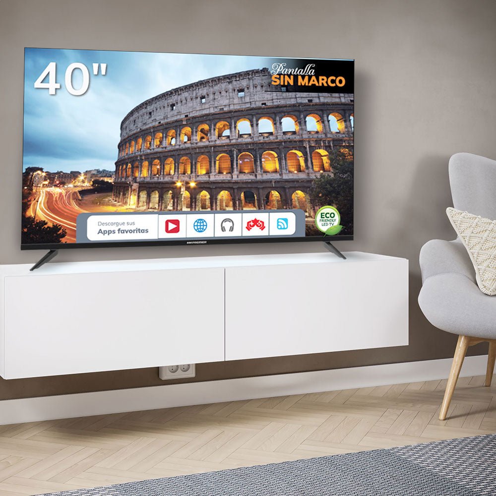 Televisor Premier de 40" Hd Smart Dvbt2 / Con Soporte - Premier - Titan.com.pa - 7453064746248