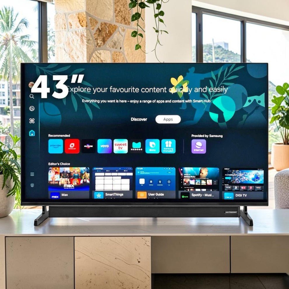 Televisor Premier de 43" / Tyzen / FHD Smart / DVB-T2 / Sin Marco - Premier - Titan.com.pa - 7453094303251