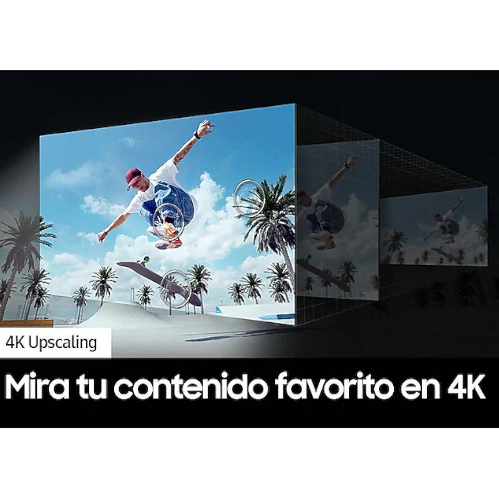 Televisor Samsung 55 pulg QLED 4K. Imágenes nítidas, sonido envolvente y funciones inteligentes, en Titán Panamá.