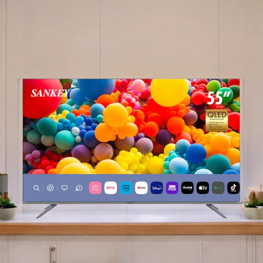 Televisor Sankey 55" Smart Tv / QLED / Sin Marco / CLEDQ - 55WD2 - Sankey - Titan.com.pa - 7453118900961