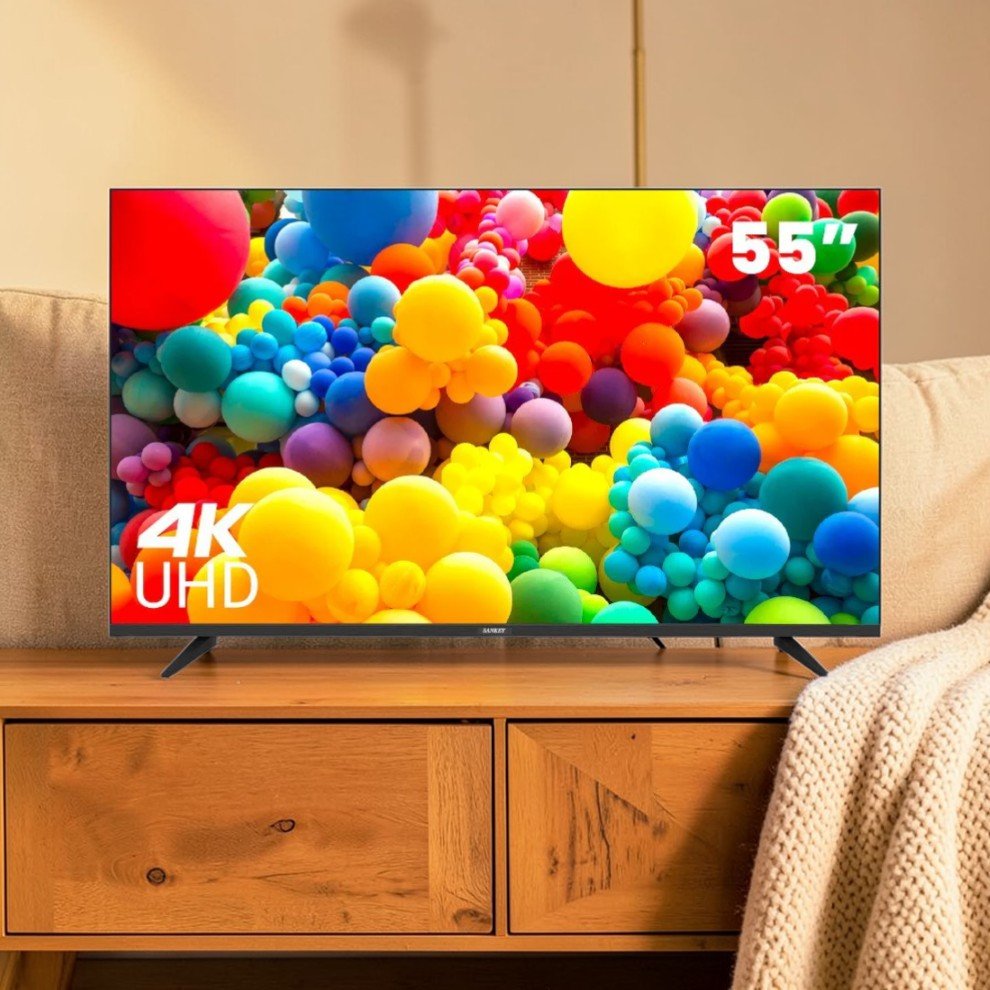 Televisor Sankey 55" / Tizen Os / Smart Tv / Frameless / Dolby - Sankey - Titan.com.pa - 7453118906239