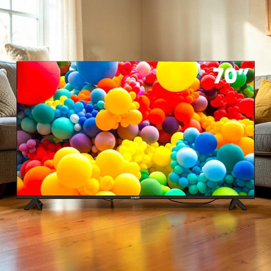 Televisor Sankey 70" / Smart Tv WhaleOs / Frameless / Dolby - Sankey - Titan.com.pa - 7453118906796