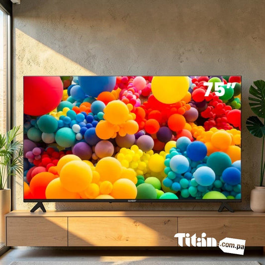 Televisor Sankey 75" Smart / WhaleOs / Frameless / Bluetooth - Sankey - Titan.com.pa - 7453118907045