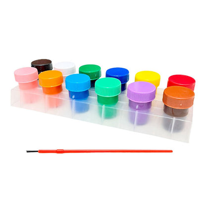 Tempera Imagen School de 12 Colores Brillantes - Imagen School - Titan.com.pa - 2100000920662